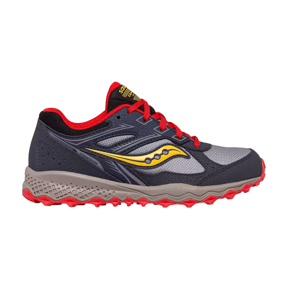 Saucony Cohesion TR14 Lace Big Kid Navy Grey Red