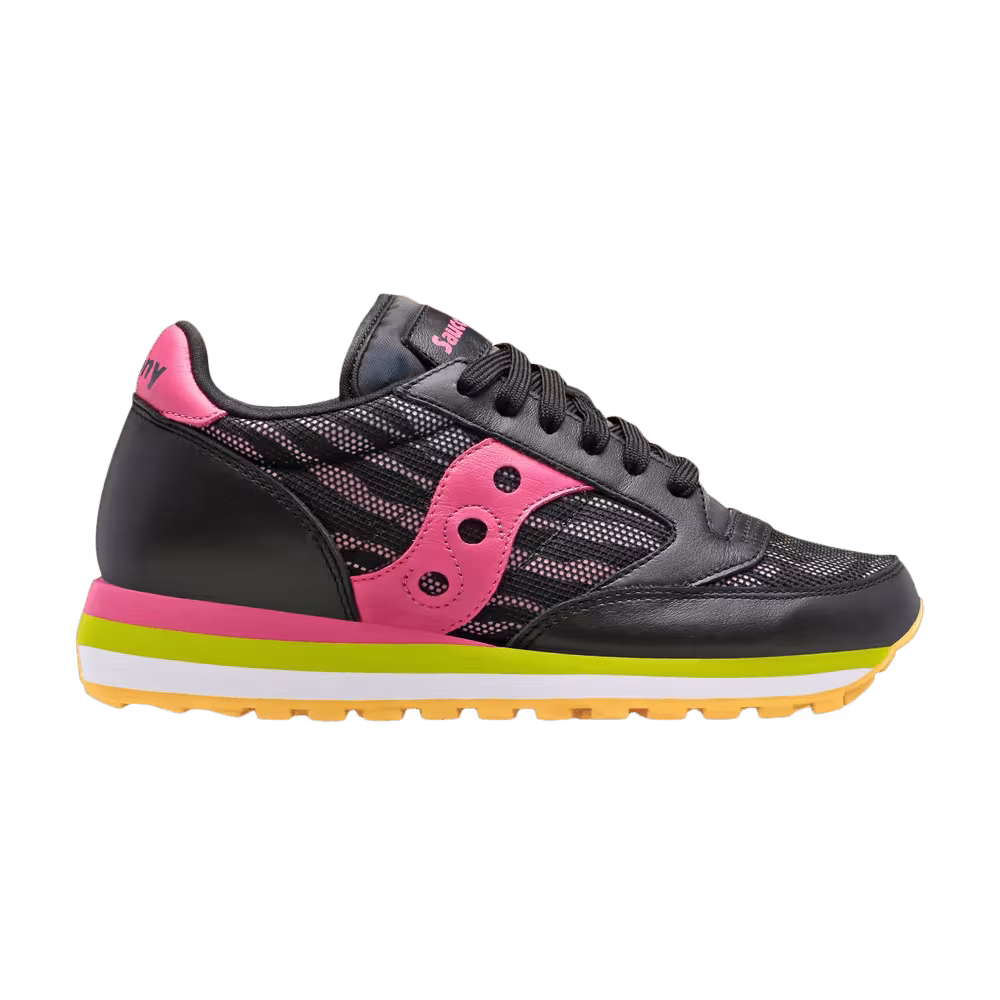 Saucony Women's Jazz Triple Zebra Black Pink