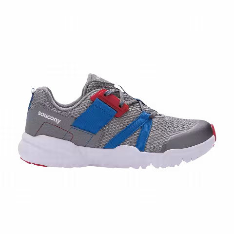 Saucony Vertex Lace Big Kid 'Grey Blue Red'