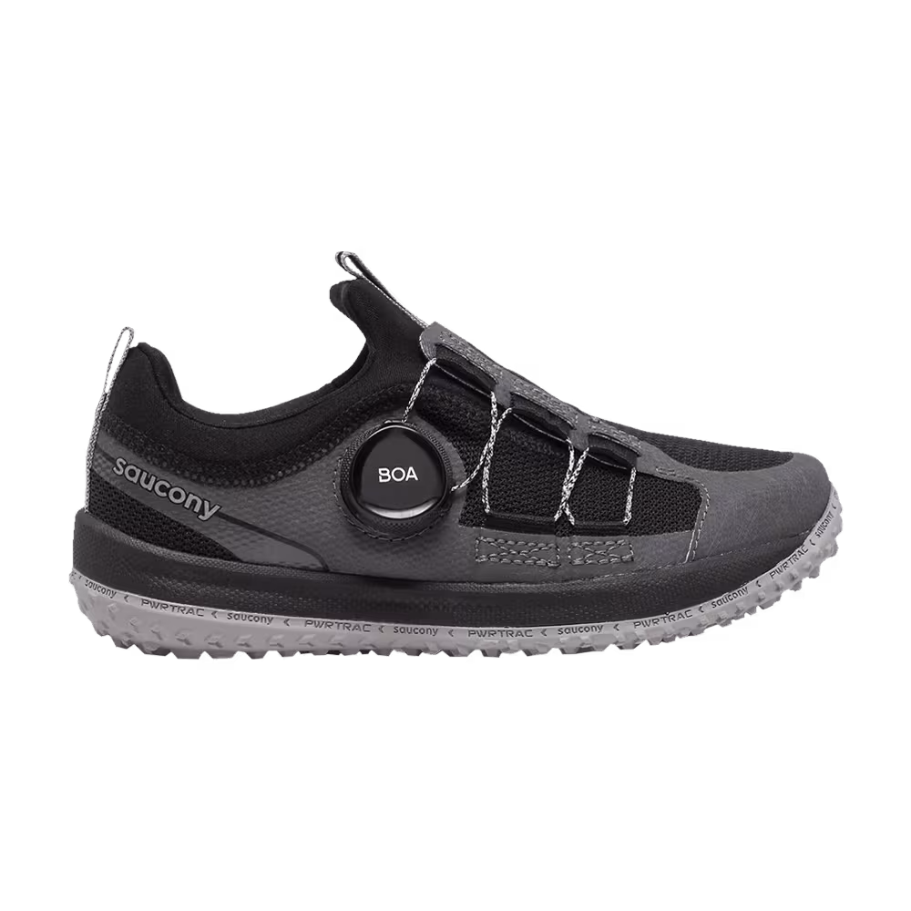 Saucony Switchback 2.0 Big Kid Black Charcoal