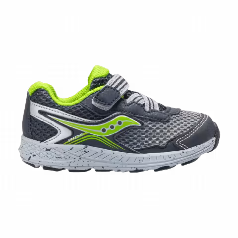 Saucony Ride 10 Little Kid 'Navy Green'