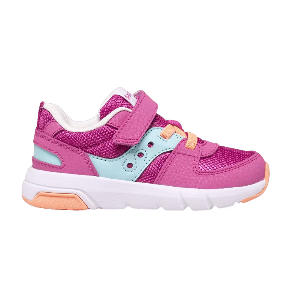 Saucony Jazz Lite 2.0 Little Kid Fuchsia Turquoise