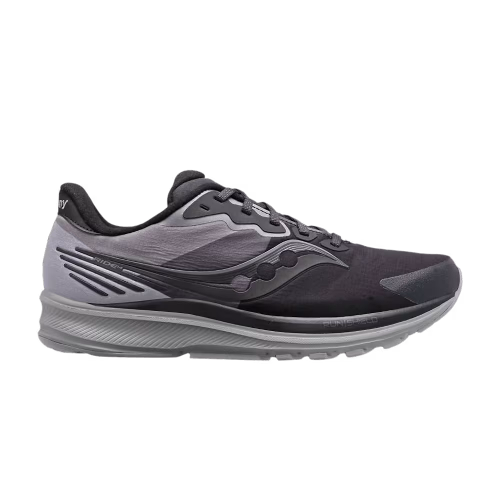 Saucony Ride 14 Runshield Black Gravel