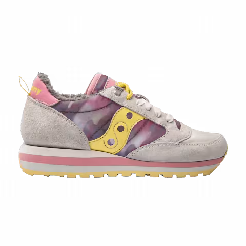 Saucony Wmns Jazz Triple 'Retro Mountain - Pink Yellow'