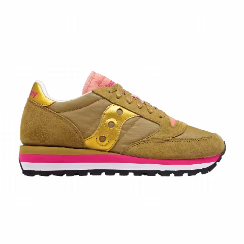 Saucony Wmns Jazz Triple 'Olive Gold Pink'