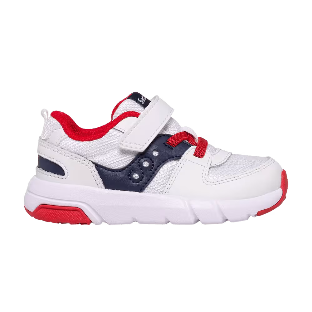 Saucony Jazz Lite 2.0 Little Kid White Navy Red