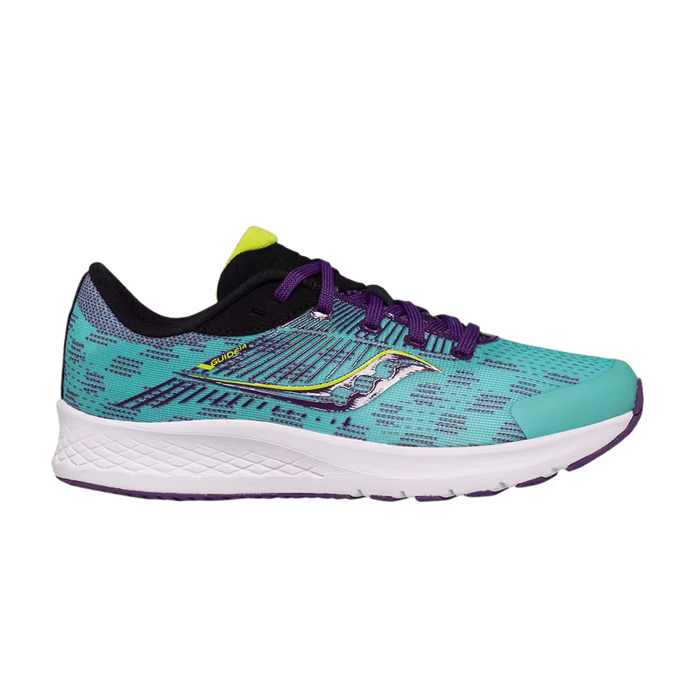 Saucony Guide 14 Big Kid Mint Purple
