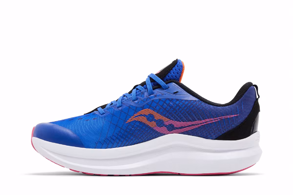 Saucony Endorphin KDZ Big Kid Blue Raz, view 4