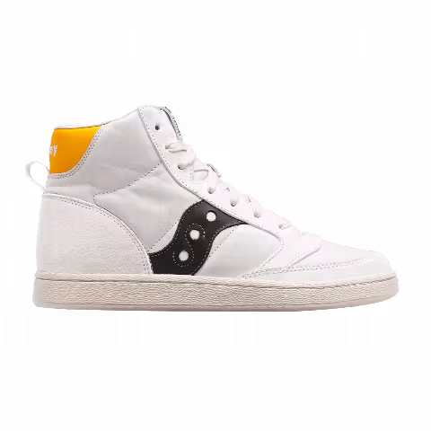 Saucony Jazz Court High Premium 'White Yellow Black'