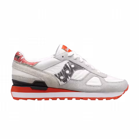Saucony Shadow Original 'White Orange Squiggle'