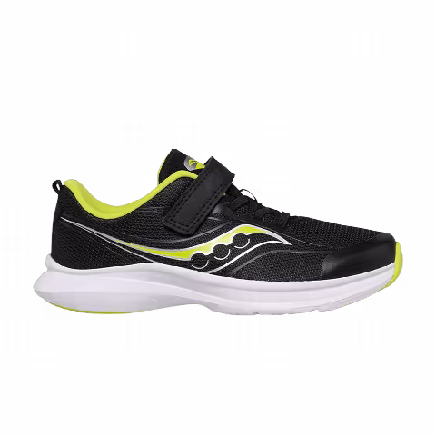 Saucony Kinvara 13 A/C Big Kid 'Black Lime'