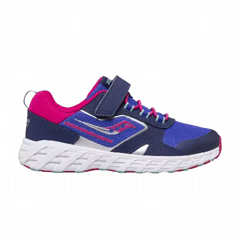 Saucony Wind Shield 2.0 A/C Big Kid 'Blue Pink'
