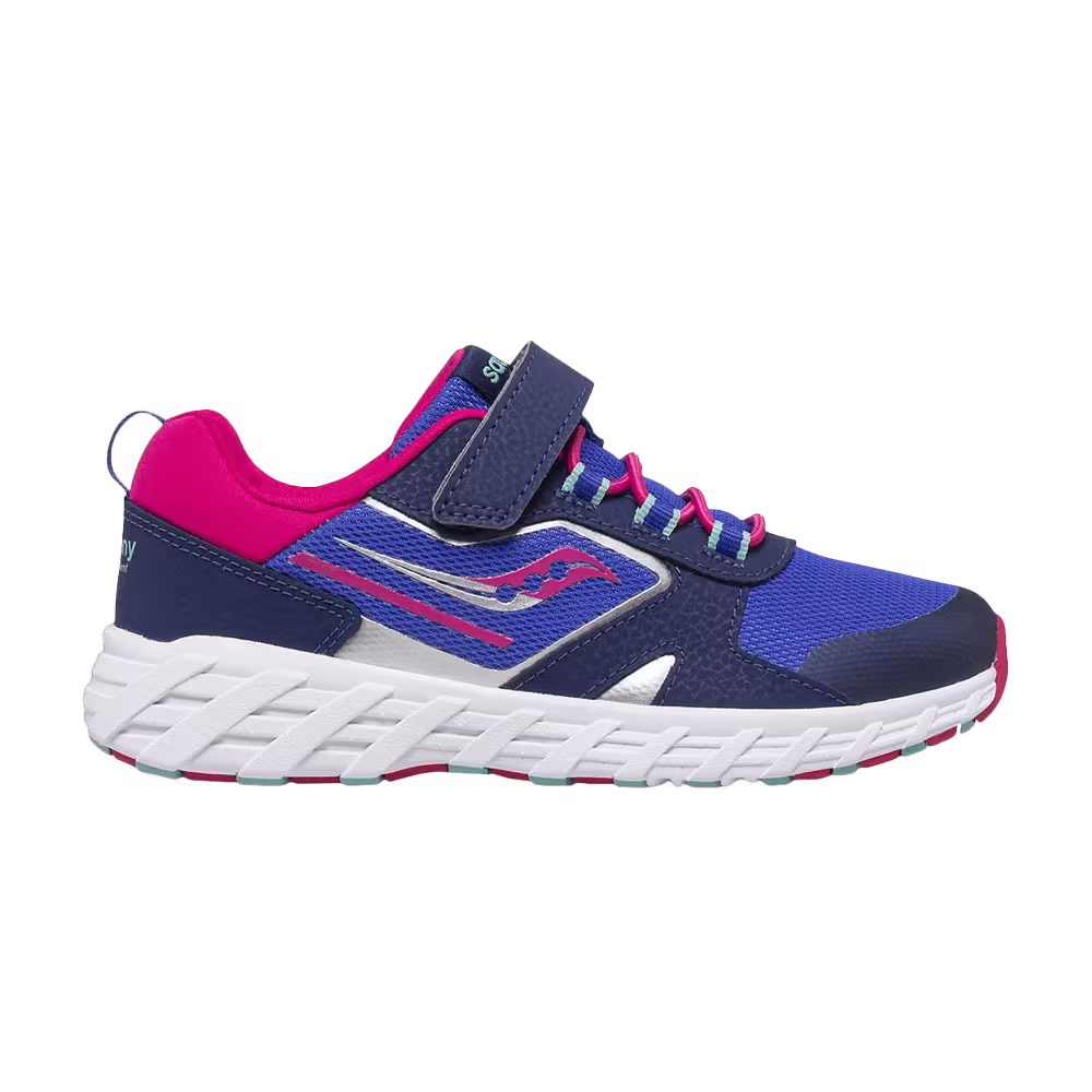 Saucony Wind Shield 2.0 A/C Big Kid Blue Pink