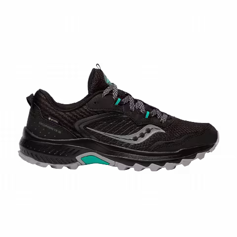 Saucony Wmns Excursion TR15 GTX Wide 'Black Jade'