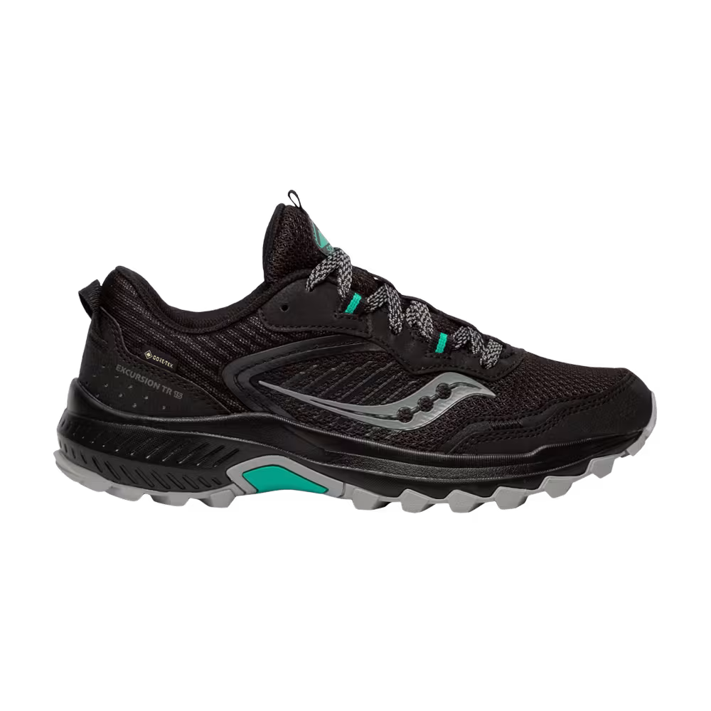 Saucony Women's Excursion TR15 GTX Wide Black Jade
