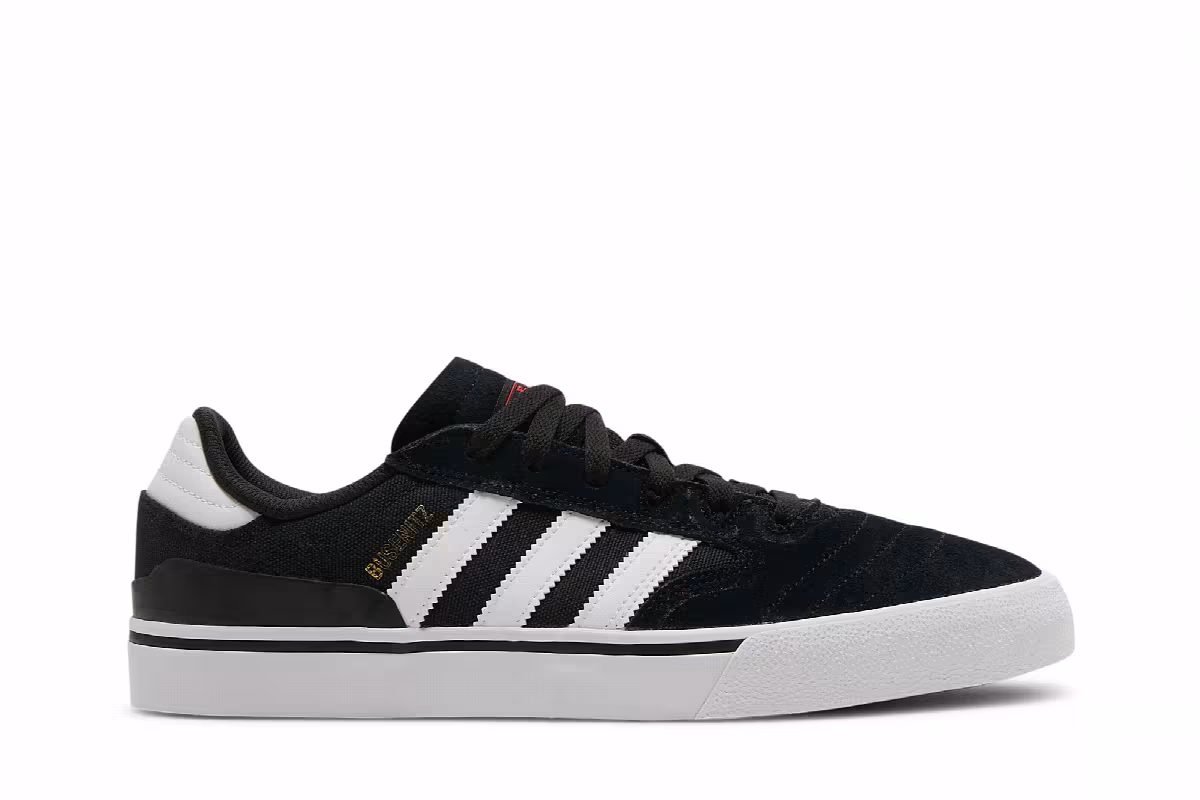 Adidas Busenitz Vulc 2 Black White, view 2