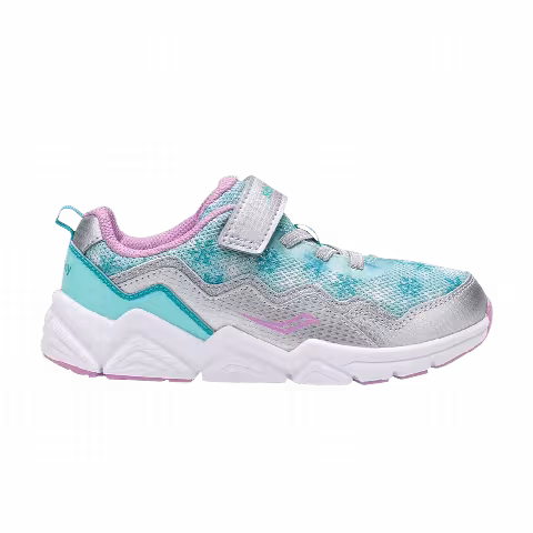 Saucony Flash A/C 2.0 Big Kid 'Turquoise Silver'