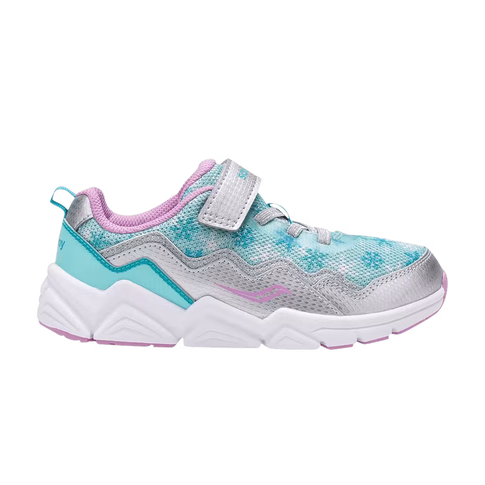 Saucony Flash A/C 2.0 Big Kid Turquoise Silver