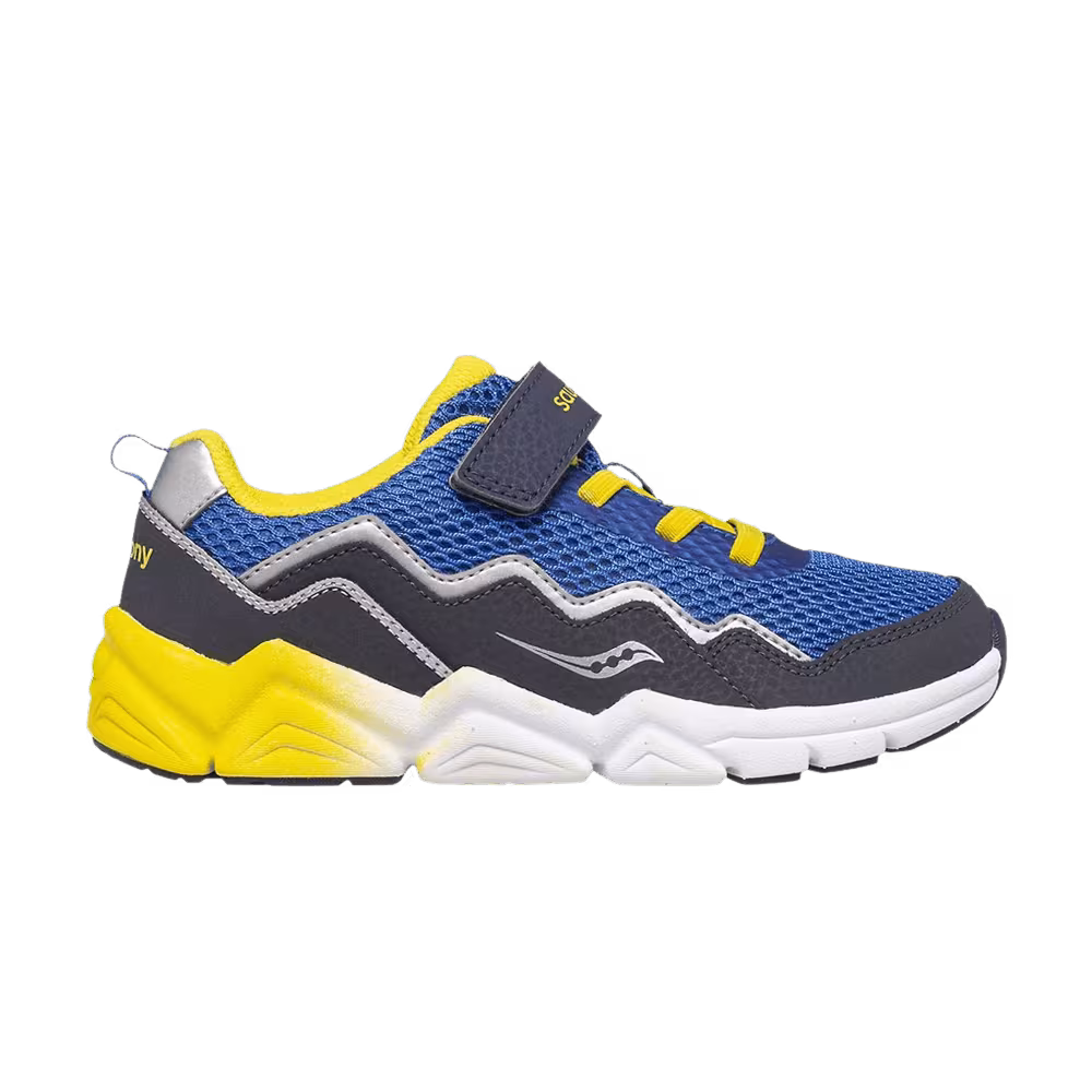 Saucony Flash A/C 2.0 Big Kid Blue Yellow