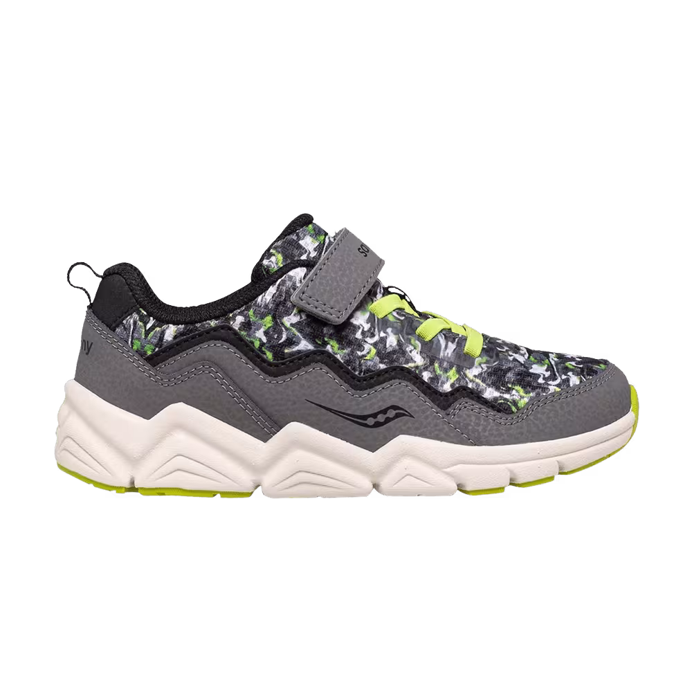 Saucony Flash A/C 2.0 Big Kid Grey Camo