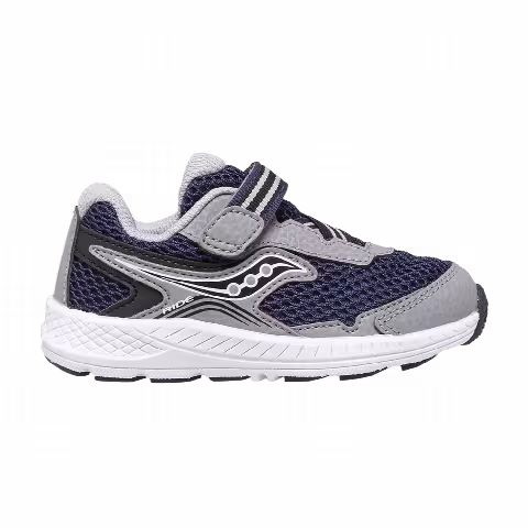Saucony Ride 10 Little Kid 'Navy Grey'