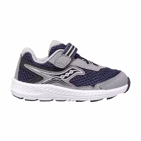 Saucony Ride 10 Big Kid 'Navy Grey'