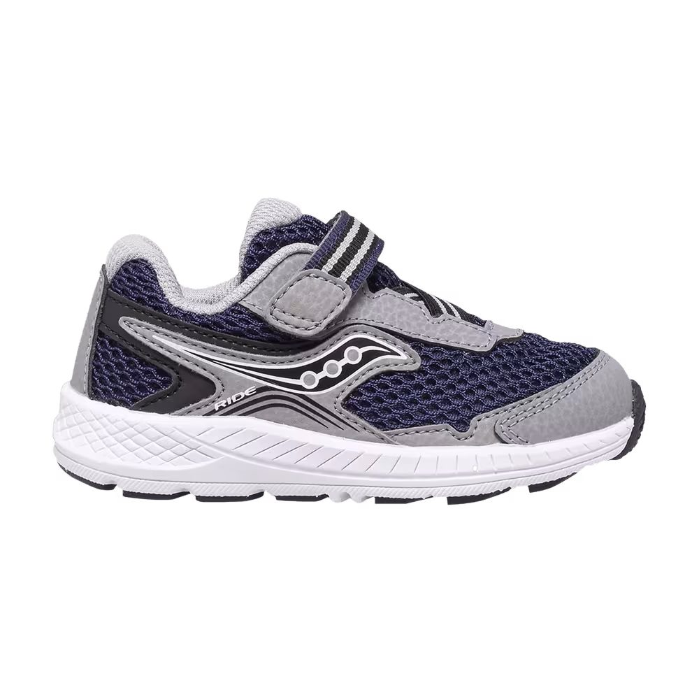 Saucony Ride 10 Big Kid Navy Grey