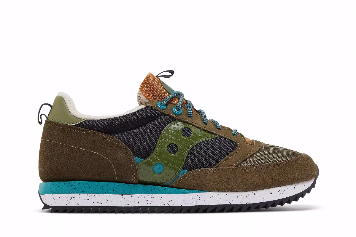 Saucony Jazz 81 Peak Pesto Black, view 2
