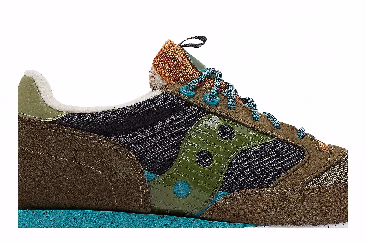 Saucony Jazz 81 Peak Pesto Black, view 3