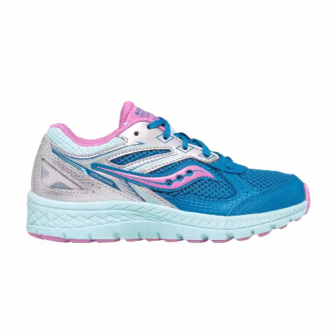 Saucony Cohesion 14 Lace Big Kid 'Turquoise Pink'