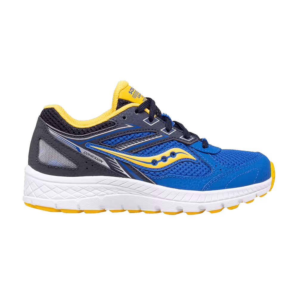 Saucony Cohesion 14 Lace Big Kid Blue Yellow