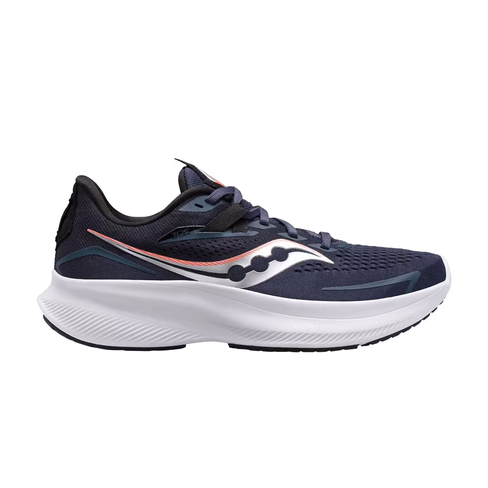 Saucony Women's Ride 15 Navy Silver