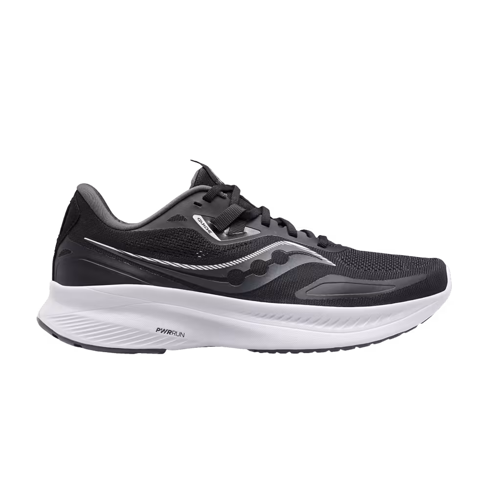 Saucony Guide 15 Wide Black White