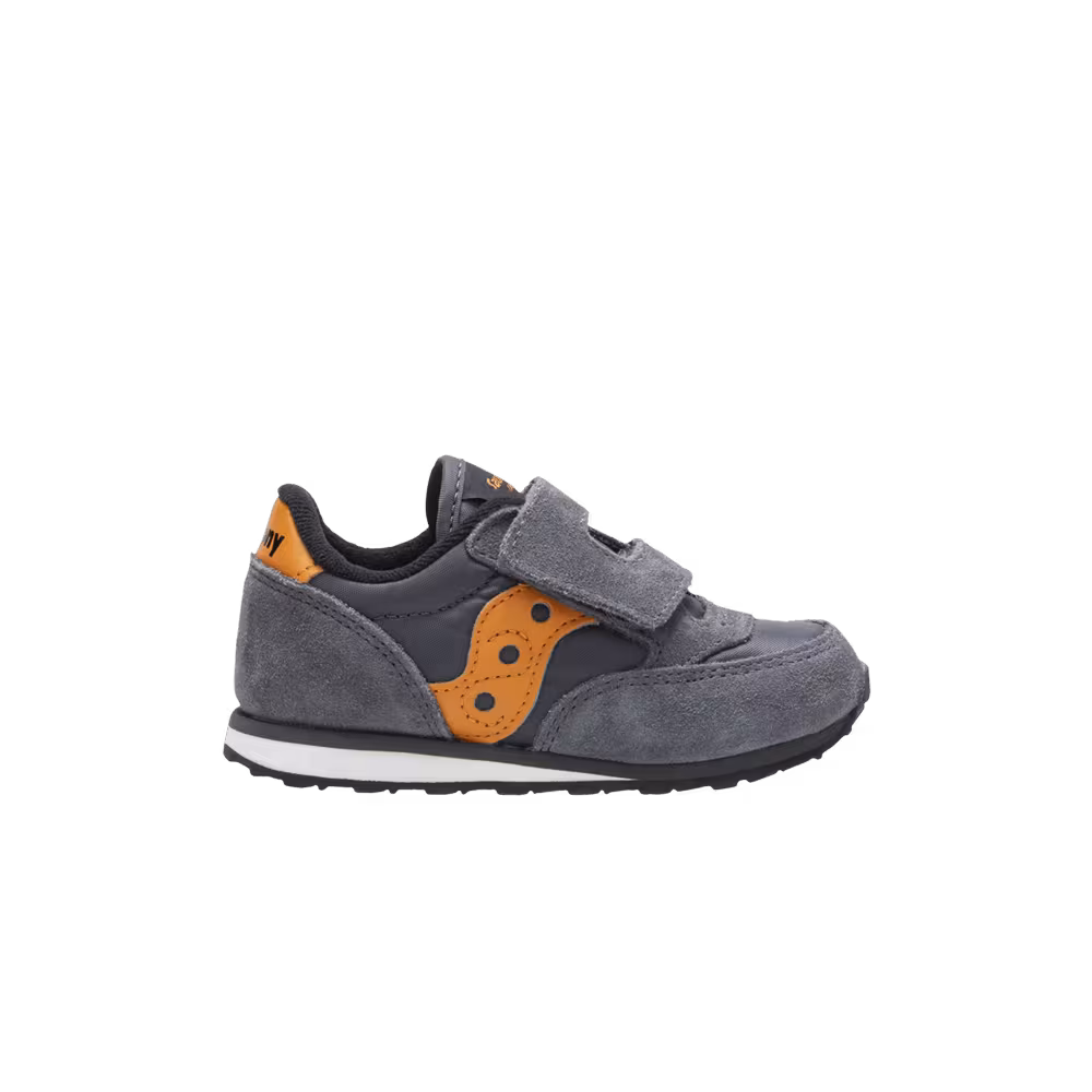 Saucony Jazz Hook & Loop Toddler Grey Orange