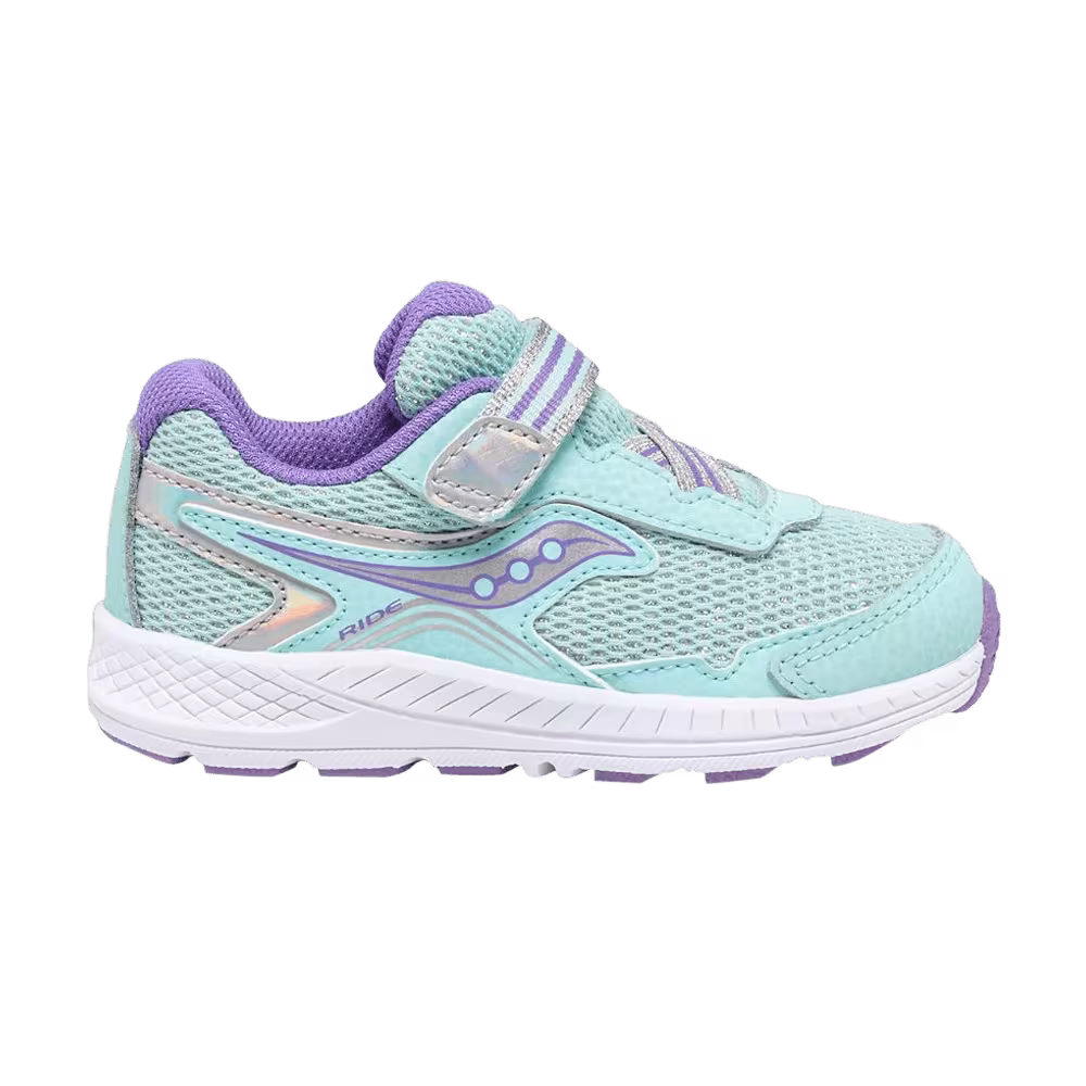 Saucony Ride 10 Little Kid Turquoise
