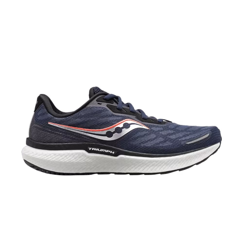 Saucony Women's Triumph 19 Navy Silver