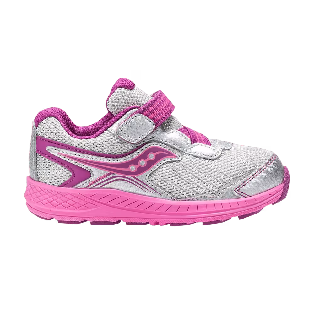 Saucony Ride 10 Big Kid Silver Pink