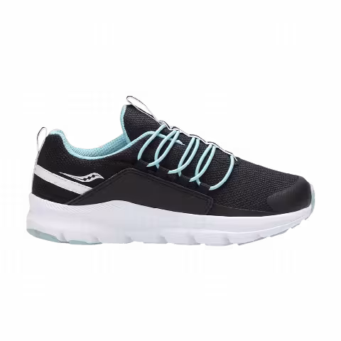 Saucony Stretch & Go Big Kid 'Black Turquoise'