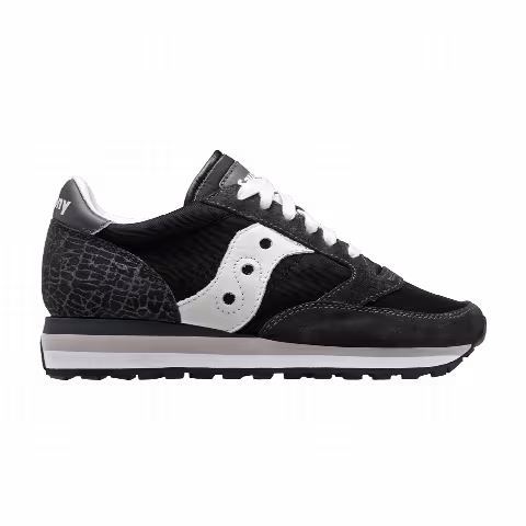 Saucony Wmns Jazz Triple 'Black Silver Safari'