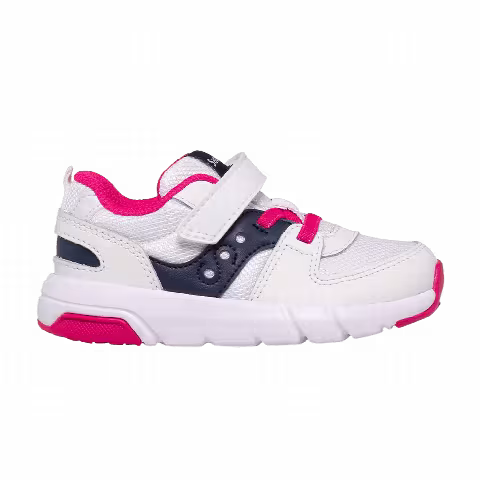 Saucony Jazz Lite 2.0 Little Kid 'White Navy Pink'