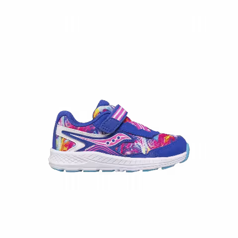 Saucony Ride 10 Little Kid 'Blue Swirl'