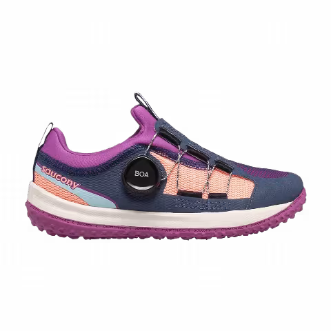 Saucony Switchback 2.0 Big Kid 'Navy Magenta'