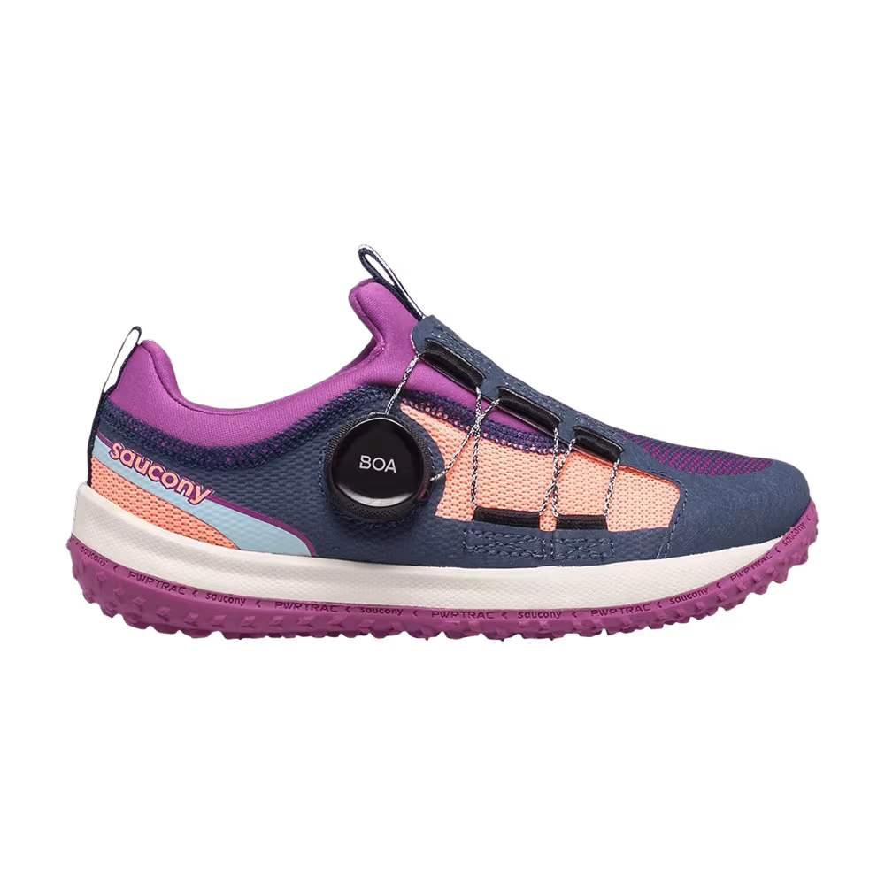 Saucony Switchback 2.0 Big Kid Navy Magenta