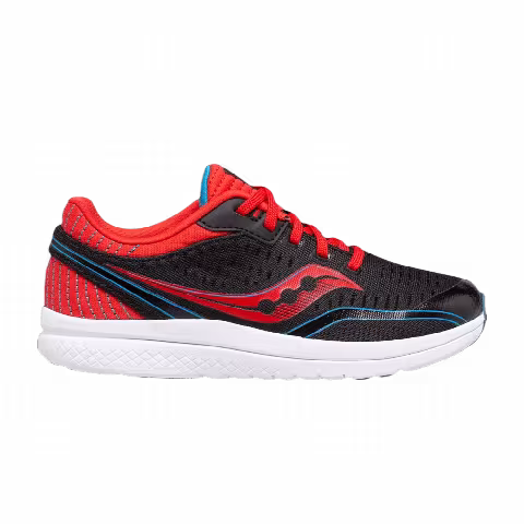 Saucony Kinvara 11 Big Kid 'Black Red Blue'