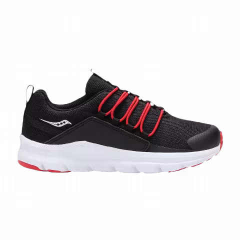 Saucony Stretch & Go Big Kid 'Black'