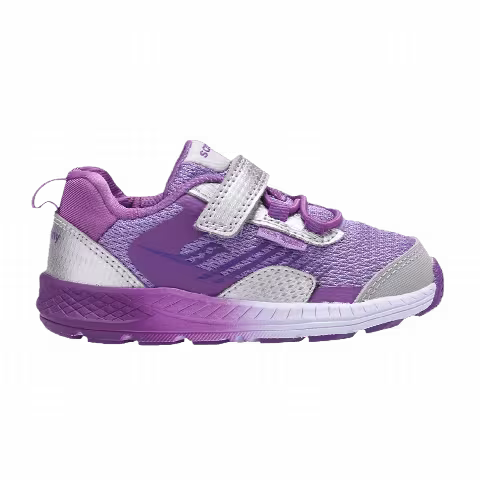 Saucony Wind Shield AC Little Kid 'Silver Purple'