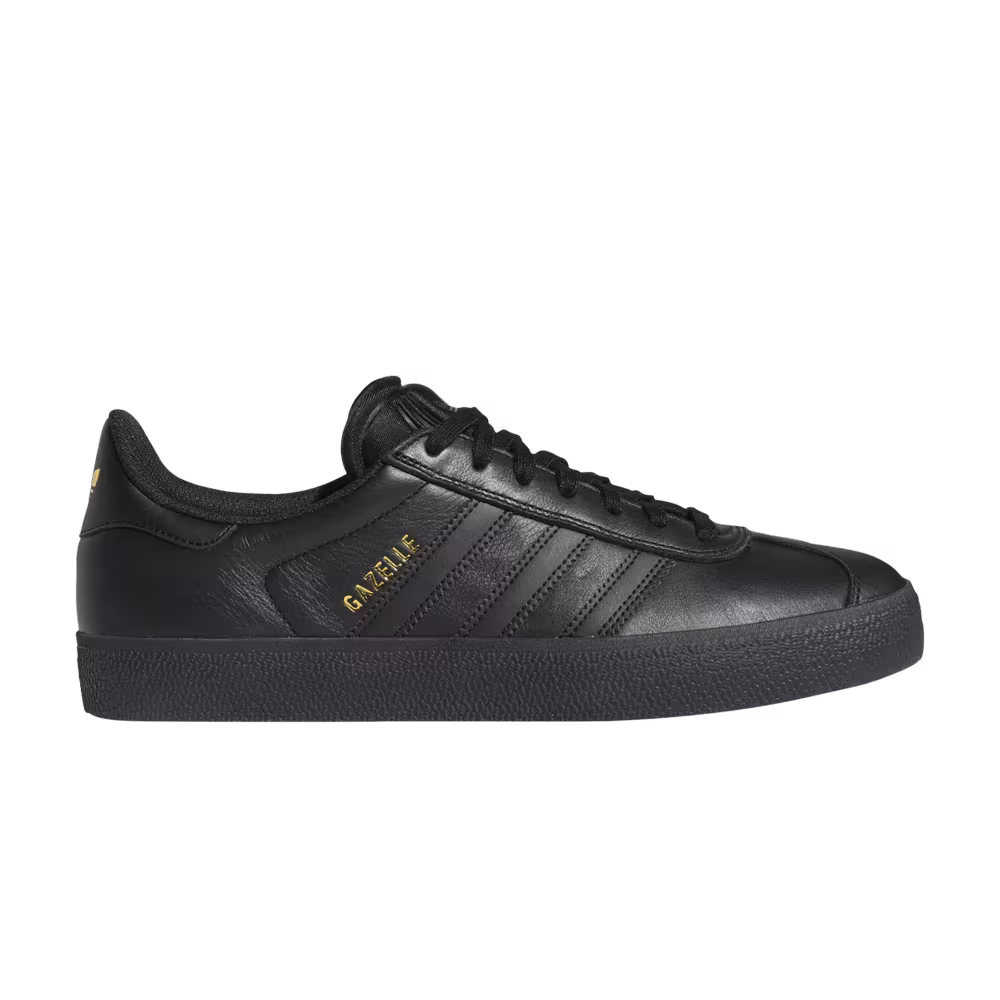 Adidas Gazelle ADV Black Gold Metallic