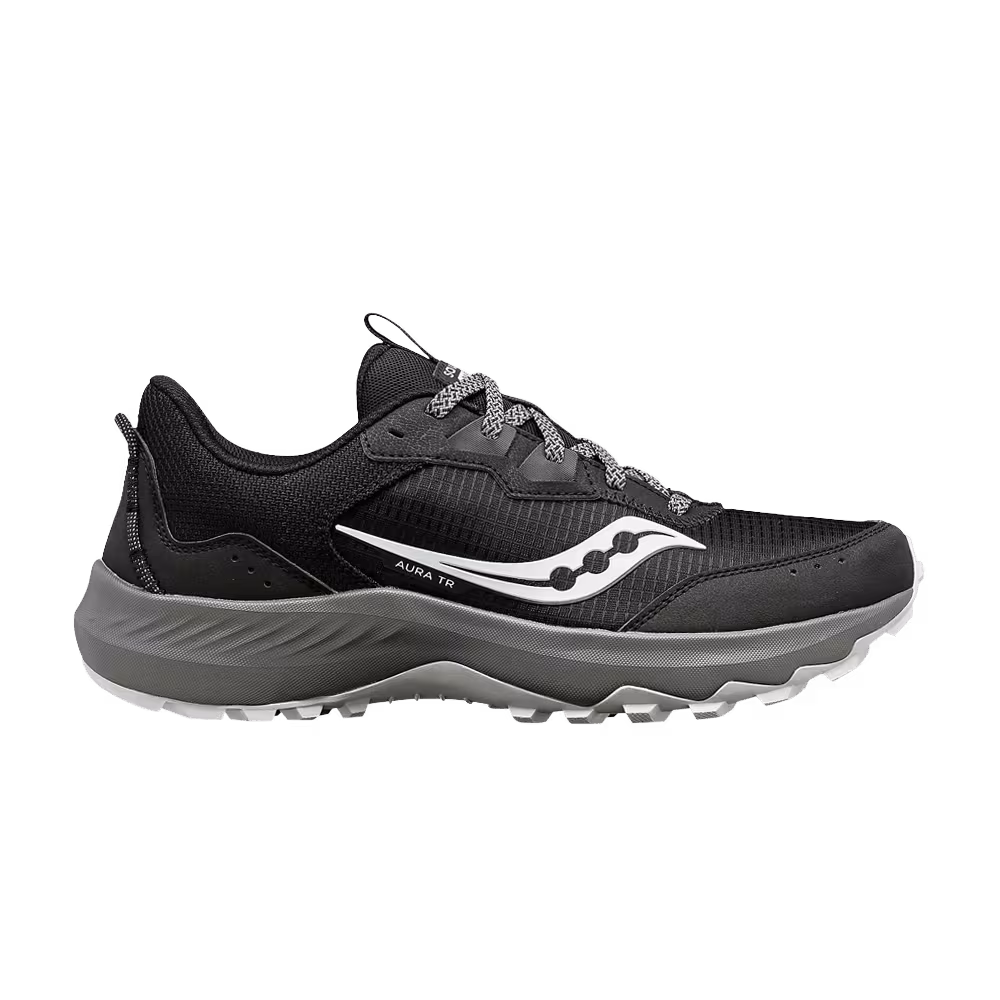 Saucony Aura TR Wide Black Gravel