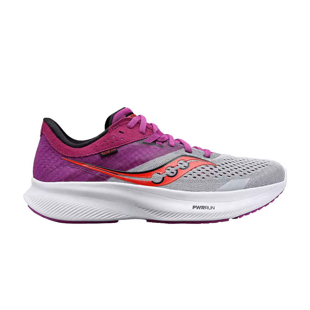 Saucony Women's Ride 16 Wide Finesse Orchid