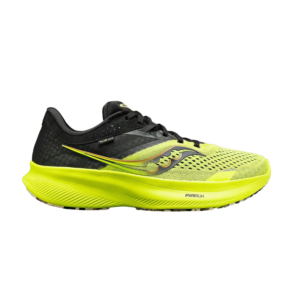 Saucony Women's Ride 16 Citron Black